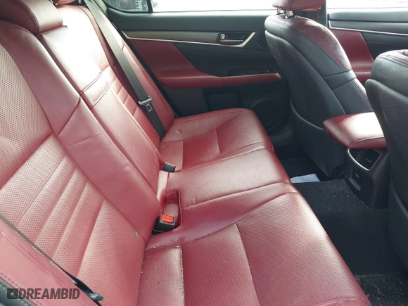 2017 Lexus GS with VIN JTHCZ1BL5HA006574, listed as a IAAI auction lot 41127414 with 110,701 mi miles. Bid and sale history available at carsss.com. Image 8.