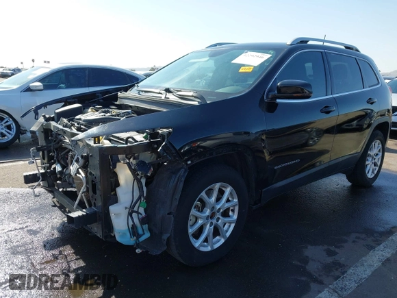 2018 Jeep Cherokee Latitude Plus with VIN 1C4PJLLX2JD525187, listed as a IAAI auction lot 42292946 with 95,492 mi miles and . Bid and sale history available at DreamBid. Image 2.
