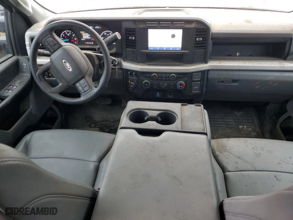 2023 Ford Super Duty F-250 SRW XL with VIN 1FT7W2BA3PEE18810, listed as a Copart auction lot 42390845 with 59,286 mi miles and Salvage Title. Bid and sale history available at carsss.com. Image 8.