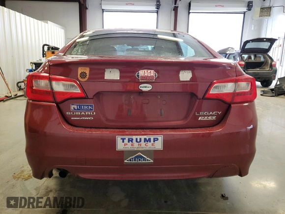2016 Subaru Legacy 2.5i z VIN 4S3BNAA62G3042231, wystawiony jako Copart lot #52638555 z przebiegiem 116 834 mil mil oraz Czysty tytuł • Clean title. Historia ofert i sprzedaży dostępna na DreamBid. Obrazek 6.