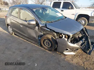 2021 Mitsubishi Mirage ES z VIN ML32AUHJ5MH010849, wystawiony jako IAAI lot #41767732 z przebiegiem 61 383 mil mil oraz . Historia ofert i sprzedaży dostępna na DreamBid. Obrazek 1.