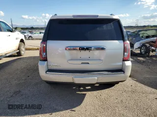 2015 GMC Yukon Denali with VIN 1GKS2CKJ0FR508598, listed as a Copart auction lot 71212924 with 133,220 mi miles and Salvage Title. Bid and sale history available at carsss.com. Image 6.