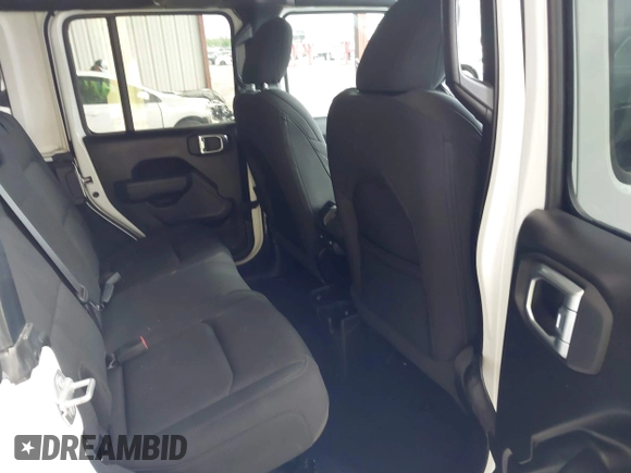 2023 Jeep Wrangler Sport S with VIN 1C4HJXDG8PW620005, listed as a IAAI auction lot 42117455 with 25,725 mi miles and . Bid and sale history available at DreamBid. Image 8.