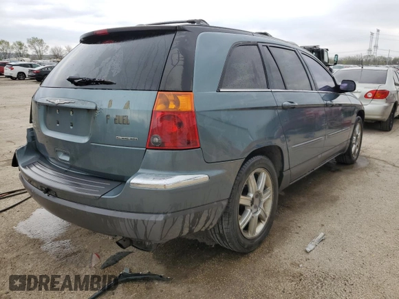 2005 Chrysler Pacifica Touring with VIN 2C8GF68425R262668, listed as a Copart auction lot 53705685 with 235,936 mi miles and Salvage Title. Bid and sale history available at DreamBid. Image 3.