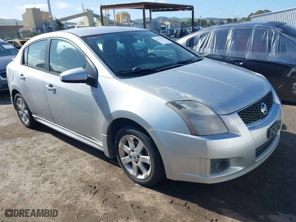 2011 Nissan Sentra 2.0 SR with VIN 3N1AB6AP6BL625508, listed as a IAAI auction lot 41594490 with 284,956 mi miles. Bid and sale history available at carsss.com. Image 1.