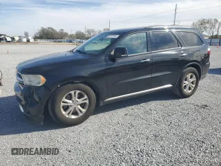 2013 Dodge Durango Crew with VIN 1C4SDHDT3DC675989, listed as a Copart auction lot 87372164 with 133,008 mi miles and Salvage Title. Bid and sale history available at carsss.com. Image 1.