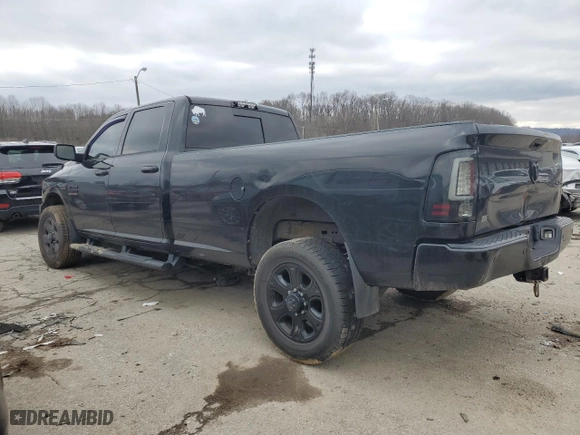 2017 Ram 2500 Big Horn with VIN 3C6UR5JJ9HG570590, listed as a Copart auction lot 40832324 with 217,780 mi miles and Salvage Title. Bid and sale history available at carsss.com. Image 2.