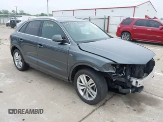 2018 Audi Q3 Premium Plus with VIN WA1JCCFS9JR002536, listed as a IAAI auction lot 42447068 with 95,563 mi miles and . Bid and sale history available at DreamBid. Image 1.