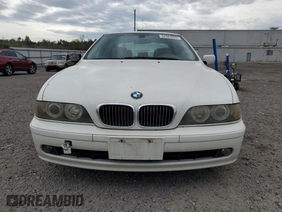 2002 BMW 5 Series 540i with VIN WBADN53412GF70694, listed as a Copart auction lot 52084955 with 183,396 mi miles and Clean Title. Bid and sale history available at carsss.com. Image 5.