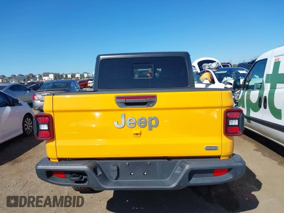 2021 Jeep Gladiator Overland z VIN 1C6HJTFG3ML552660, wystawiony jako IAAI lot #41636232 z przebiegiem 37 769 mil mil oraz . Historia ofert i sprzedaży dostępna na DreamBid. Obrazek 17.