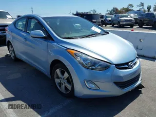 2012 Hyundai Elantra Limited with VIN KMHDH4AE7CU411271, listed as a IAAI auction lot 41840773 with 93,602 mi miles. Bid and sale history available at carsss.com. Image 1.