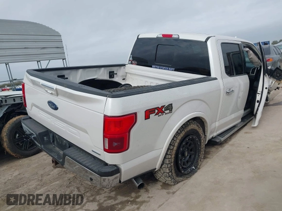 2018 Ford F-150 XL with VIN 1FTEW1EG6JKC69383, listed as a IAAI auction lot 41602736 with 96,879 mi miles and . Bid and sale history available at DreamBid. Image 4.