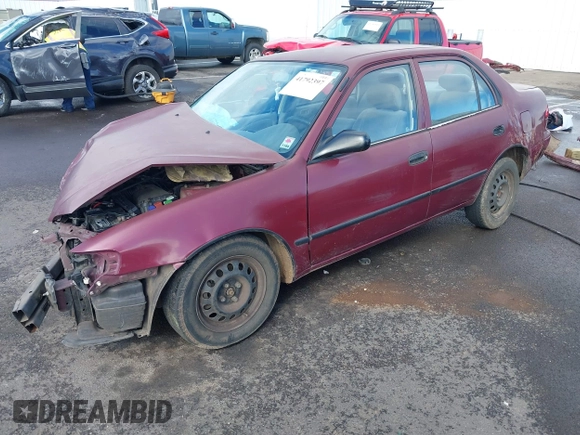 1998 Toyota Corolla VE with VIN 1NXBR12E7WZ070248, listed as a IAAI auction lot 41792397 with Not provided miles and . Bid and sale history available at DreamBid. Image 20.