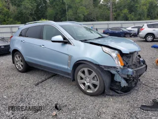 2011 Cadillac SRX Premium Collection with VIN 3GYFNFEY3BS585014, listed as a Copart auction lot 63872065 with 140,680 mi miles and Salvage title. Bid and sale history available at DreamBid. Image 4.