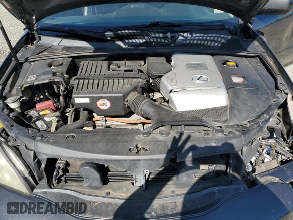 2006 Lexus RX 400h with VIN JTJHW31U760043471, listed as a Copart auction lot 63838445 with 226,415 mi miles and Salvage title. Bid and sale history available at DreamBid. Image 12.