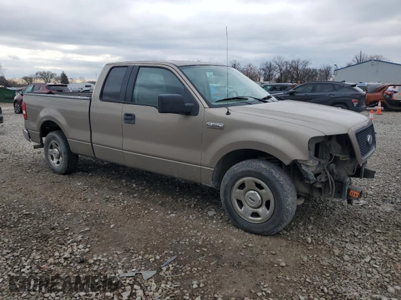 2005 Ford F-150 XLT with VIN 1FTPX12535NA41256, listed as a Copart auction lot 48855425 with 178,062 mi miles and Salvage Title. Bid and sale history available at carsss.com. Image 4.