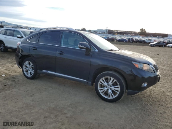 2011 Lexus RX 450h with VIN JTJBC1BA5B2417887, listed as a Copart auction lot 45106875 with 239,808 mi miles and Salvage Title. Bid and sale history available at carsss.com. Image 4.