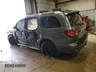 2020 Toyota Sequoia SR5 with VIN 5TDBY5G14LS178489, listed as a Copart auction lot 45889335 with 53,511 mi miles and Salvage Title. Bid and sale history available at carsss.com. Image 2.