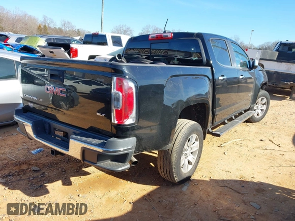 2018 GMC Canyon 2WD SLT with VIN 1GTG5DEN6J1231749, listed as a IAAI auction lot 41423089 with 1 mi miles. Bid and sale history available at carsss.com. Image 4.