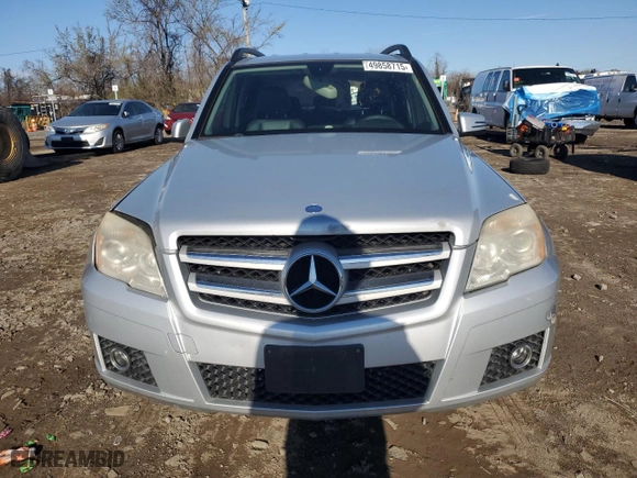 2010 Mercedes-Benz GLK-Class GLK 350 with VIN WDCGG5GBXAF435096, listed as a Copart auction lot 49858715 with 168,842 mi miles and Salvage Title. Bid and sale history available at carsss.com. Image 5.