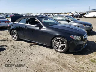2018 Mercedes-Benz E-Class E 400 with VIN WDD1K6FB2JF039977, listed as a Copart auction lot 51891805 with 0 mi miles and Salvage Title. Bid and sale history available at carsss.com. Image 4.
