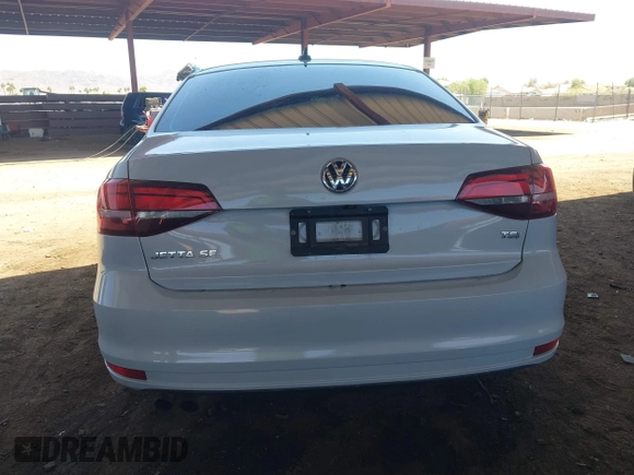 2017 Volkswagen Jetta SE with VIN 3VWDB7AJ9HM286612, listed as a IAAI auction lot 42721128 with 143,458 mi miles and . Bid and sale history available at DreamBid. Image 16.