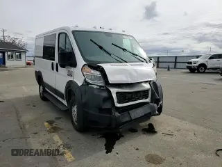 2019 Ram ProMaster Cargo with VIN 3C6TRVNG6KE512918, listed as a Copart auction lot 49177795 with 160,417 mi miles and Salvage Title. Bid and sale history available at DreamBid. Image 12.