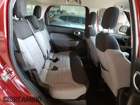 2014 FIAT 500L Easy with VIN ZFBCFABH0EZ021943, listed as a Copart auction lot 65537584 with 111,358 mi miles and Salvage Title. Bid and sale history available at carsss.com. Image 10.