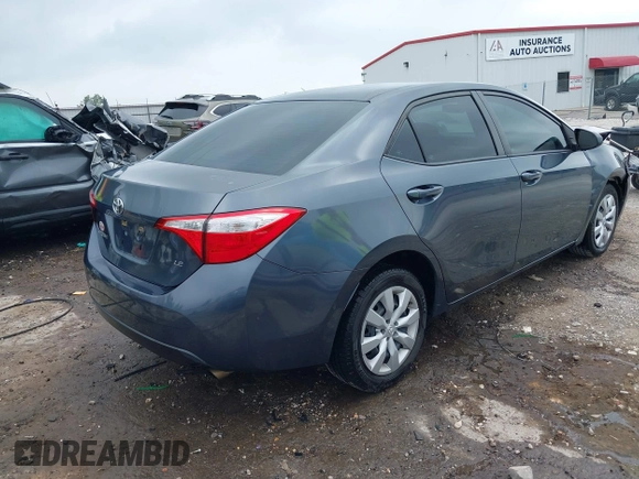 2016 Toyota Corolla L with VIN 5YFBURHE4GP481680, listed as a IAAI auction lot 42264002 with 125,550 mi miles and . Bid and sale history available at DreamBid. Image 4.