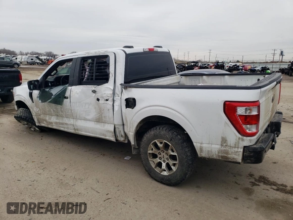 2022 Ford F-150 z VIN 1FTFW1P84NKE40857, wystawiony jako Copart lot #88334595 z przebiegiem 56 208 mil mil oraz Czysty tytuł • Clean title. Historia ofert i sprzedaży dostępna na DreamBid. Obrazek 2.