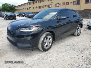 2024 Honda HR-V LX with VIN 3CZRZ1H34RM721153, listed as a Copart auction lot 63531665 with 13,028 mi miles and Salvage title. Bid and sale history available at DreamBid. Image 1.