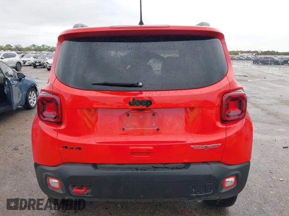 2023 Jeep Renegade Trailhawk with VIN ZACNJDC19PPP62601, listed as a IAAI auction lot 41911700 with 23,973 mi miles and . Bid and sale history available at DreamBid. Image 16.
