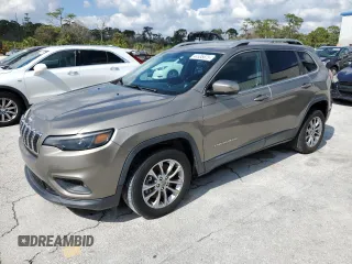 2019 Jeep Cherokee Latitude Plus with VIN 1C4PJLLX7KD109850, listed as a Copart auction lot 44535675 with 27,110 mi miles and Non Repairable. Bid and sale history available at carsss.com. Image 1.