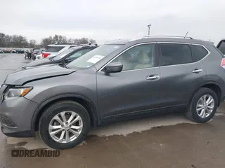 2016 Nissan Rogue SV with VIN KNMAT2MV5GP688589, listed as a IAAI auction lot 41285116 with 87,142 mi miles. Bid and sale history available at carsss.com. Image 14.