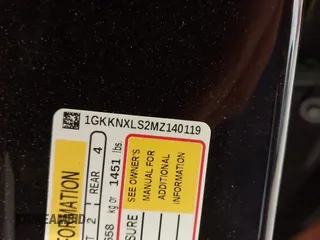 2021 GMC Acadia Denali with VIN 1GKKNXLS2MZ140119, listed as a IAAI auction lot 42553557 with 50,197 mi miles and . Bid and sale history available at DreamBid. Image 9.