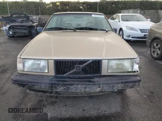1991 Volvo 740 with VIN YV1FA8746M2513630, listed as a Copart auction lot 44464865 with 221,431 mi miles and Salvage Title. Bid and sale history available at carsss.com. Image 5.
