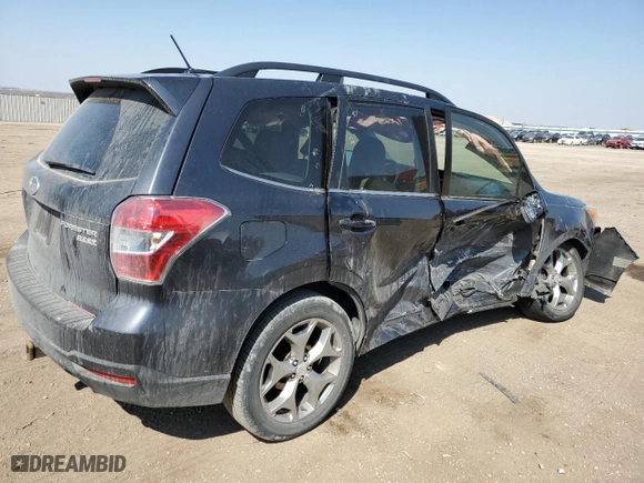 2015 Subaru Forester 2.5i Touring with VIN JF2SJAWC4FH827007, listed as a Copart auction lot 50950985 with 102,830 mi miles and Salvage Title. Bid and sale history available at carsss.com. Image 3.
