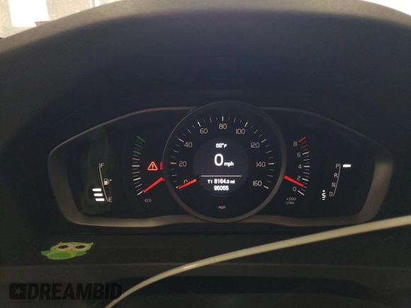 2015 Volvo V60 T5 Drive-E with VIN YV140MEJ3F1246824, listed as a Copart auction lot 76025774 with 95,055 mi miles and Salvage Title. Bid and sale history available at carsss.com. Image 9.