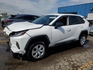 2024 Toyota RAV4 LE with VIN 2T3F1RFV4RW475643, listed as a Copart auction lot 55979655 with 9,476 mi miles and Clean title. Bid and sale history available at DreamBid. Image 1.