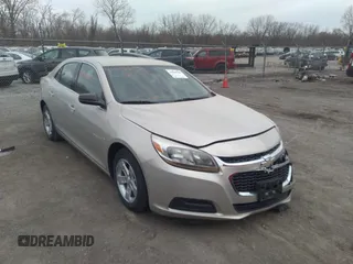 2015 Chevrolet Malibu LS with VIN 1G11A5SL5FF117190, listed as a IAAI auction lot 41830585 with 128,937 mi miles and . Bid and sale history available at DreamBid. Image 1.