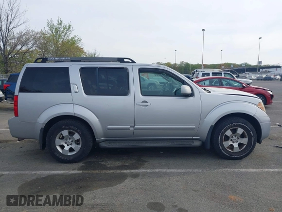 2006 Nissan Pathfinder SE with VIN 5N1AR18W46C648937, listed as a IAAI auction lot 42098712 with 159,315 mi miles and . Bid and sale history available at DreamBid. Image 13.