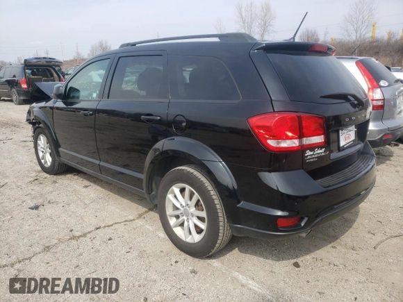 2017 Dodge Journey SXT with VIN 3C4PDDBG8HT520725, listed as a Copart auction lot 38070542 with 103,325 mi miles and Salvage title. Bid and sale history available at DreamBid. Image 3.