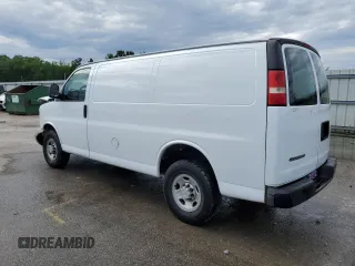 2008 Chevrolet Express Cargo with VIN 1GCGG25C781137094, listed as a Copart auction lot 56494395 with 100,037 mi miles and Salvage title. Bid and sale history available at DreamBid. Image 2.