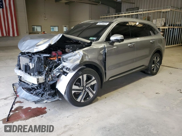2023 Kia Sorento SX Prestige z VIN KNDRKDLG0P5223931, wystawiony jako Copart lot #54224625 z przebiegiem 27 047 mil mil oraz Szkoda całkowita • Salvage title. Historia ofert i sprzedaży dostępna na DreamBid. Obrazek 1.