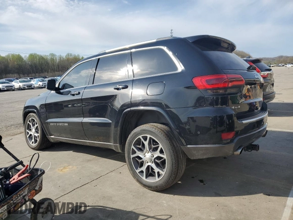 2018 Jeep Grand Cherokee Limited with VIN 1C4RJFBT7JC237907, listed as a Copart auction lot 52303675 with 72,900 mi miles and Salvage title. Bid and sale history available at DreamBid. Image 2.