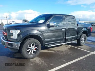 2015 Ford F-150 XLT with VIN 1FTEW1EF5FFB07171, listed as a IAAI auction lot 41819014 with 155,560 mi miles. Bid and sale history available at carsss.com. Image 18.