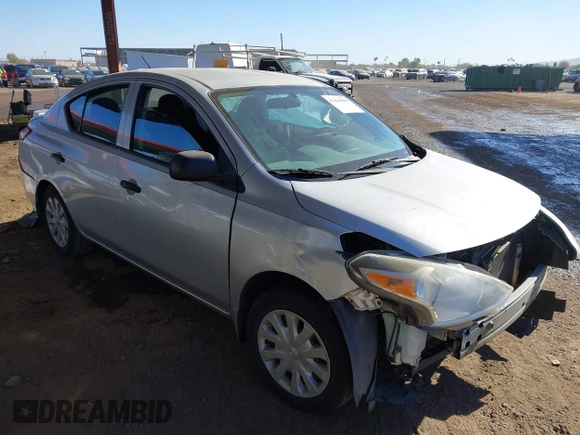 2015 Nissan Versa SV with VIN 3N1CN7AP7FL958280, listed as a IAAI auction lot 41414909 with 93,045 mi miles. Bid and sale history available at carsss.com. Image 14.