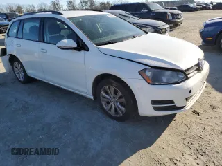 2017 Volkswagen Golf SportWagen S with VIN 3VW017AU8HM530472, listed as a Copart auction lot 85958624 with 155,081 mi miles and Salvage Title. Bid and sale history available at carsss.com. Image 4.
