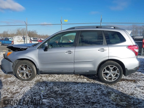 2016 Subaru Forester Touring z VIN JF2SJAXC4GH536085, wystawiony jako IAAI lot #41838081 z przebiegiem 155 930 mil mil oraz . Historia ofert i sprzedaży dostępna na DreamBid. Obrazek 14.