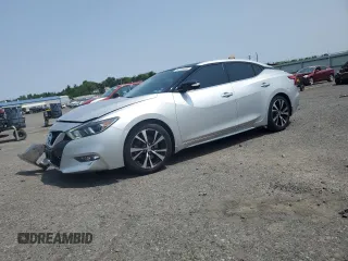 2018 Nissan Maxima SL with VIN 1N4AA6AP9JC393308, listed as a Copart auction lot 58514895 with 78,498 mi miles and Salvage title. Bid and sale history available at DreamBid. Image 1.